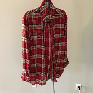 Oversized women’s Red Flannel